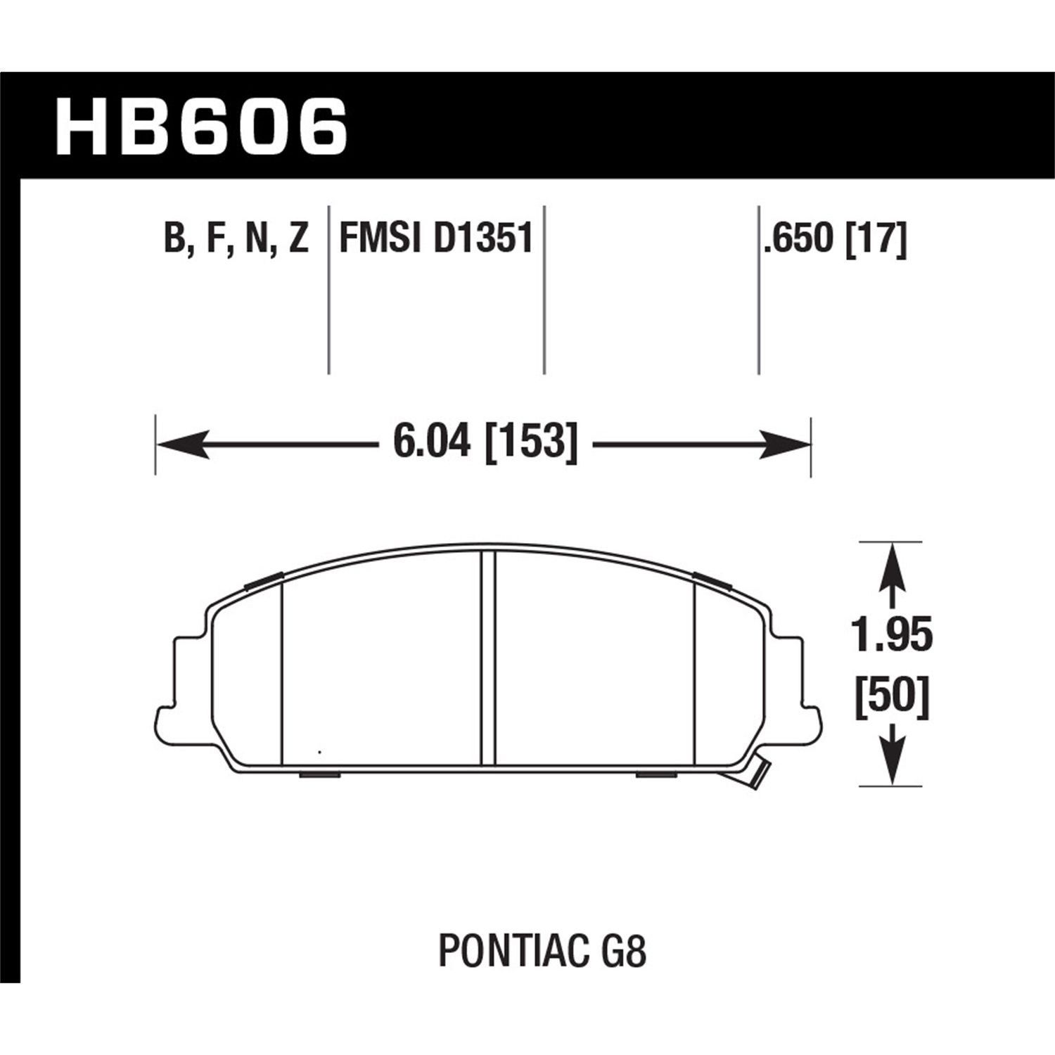 HPS 5.0 Disc Brake Pad