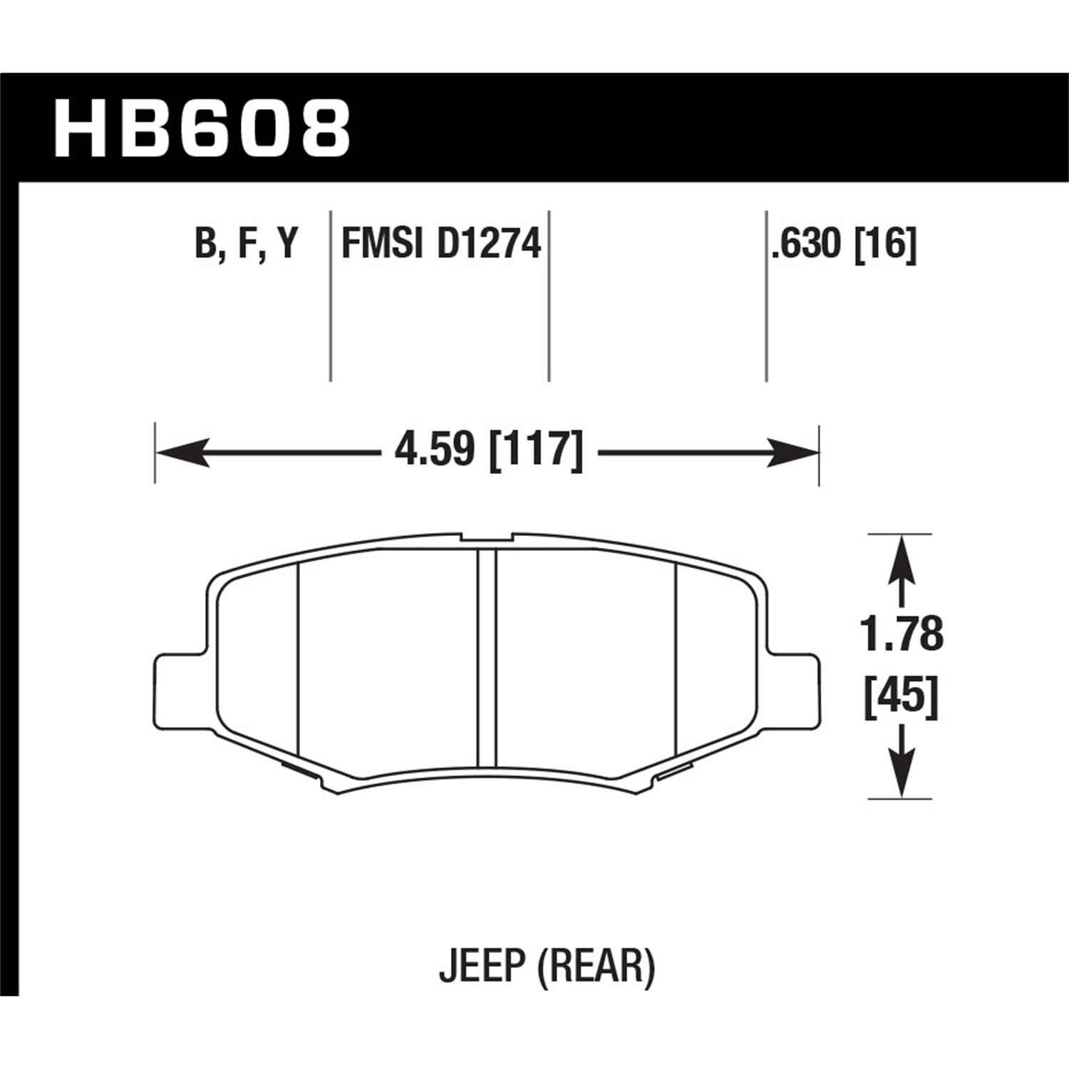 HPS 5.0 Disc Brake Pad