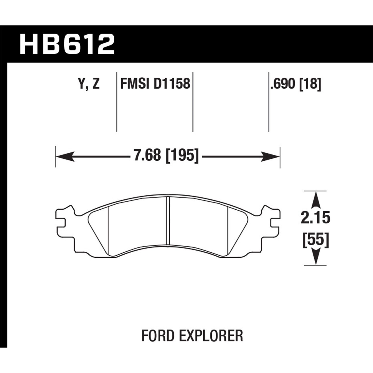 LTS Disc Brake Pad