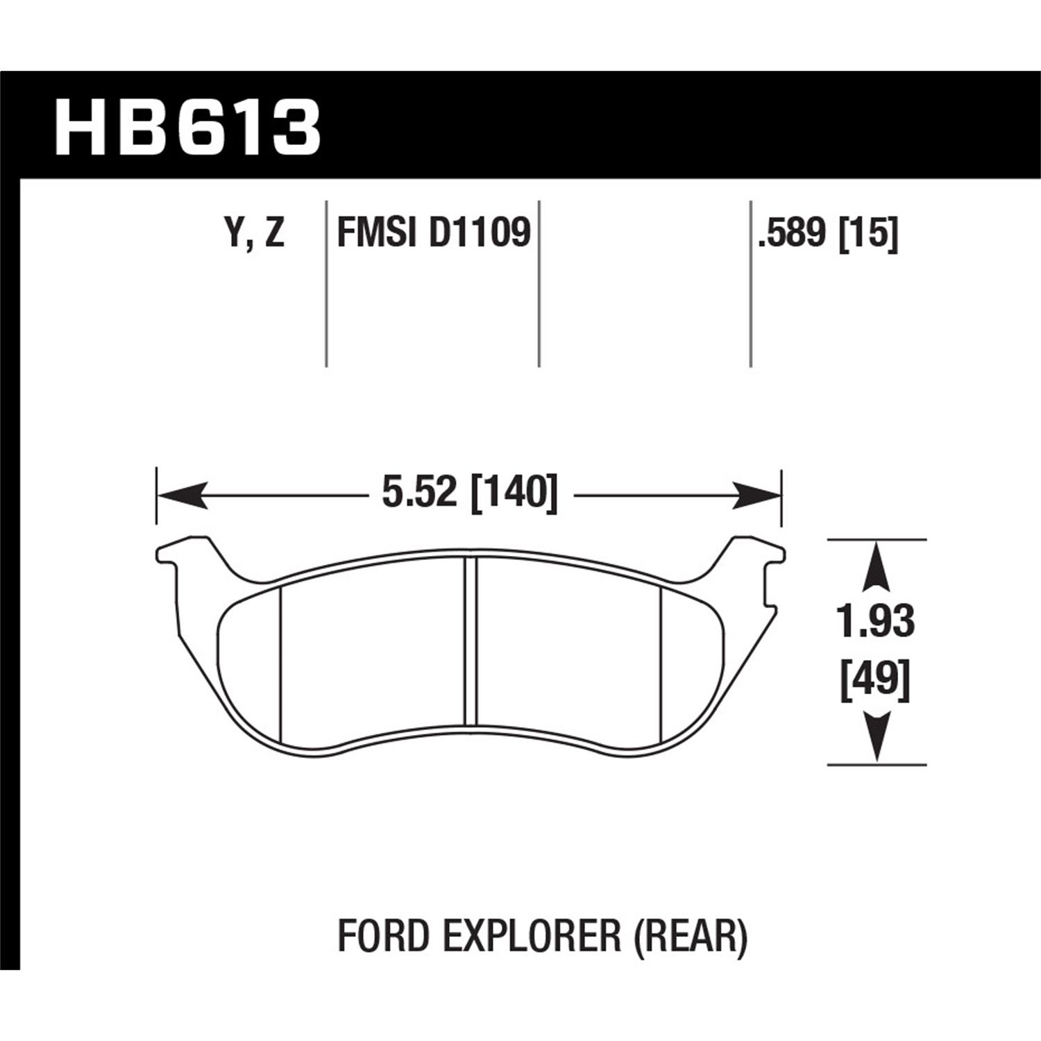 LTS Disc Brake Pad