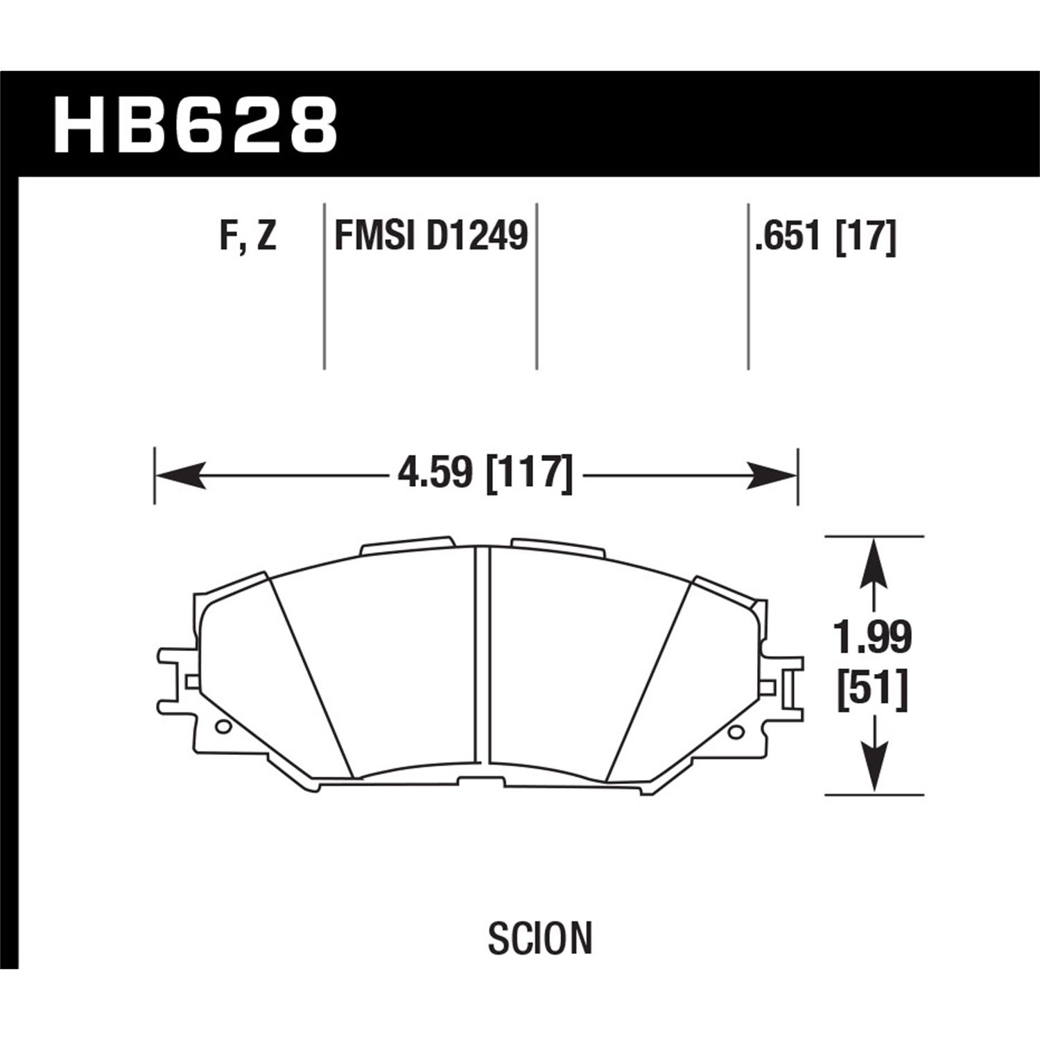 HPS Disc Brake Pad