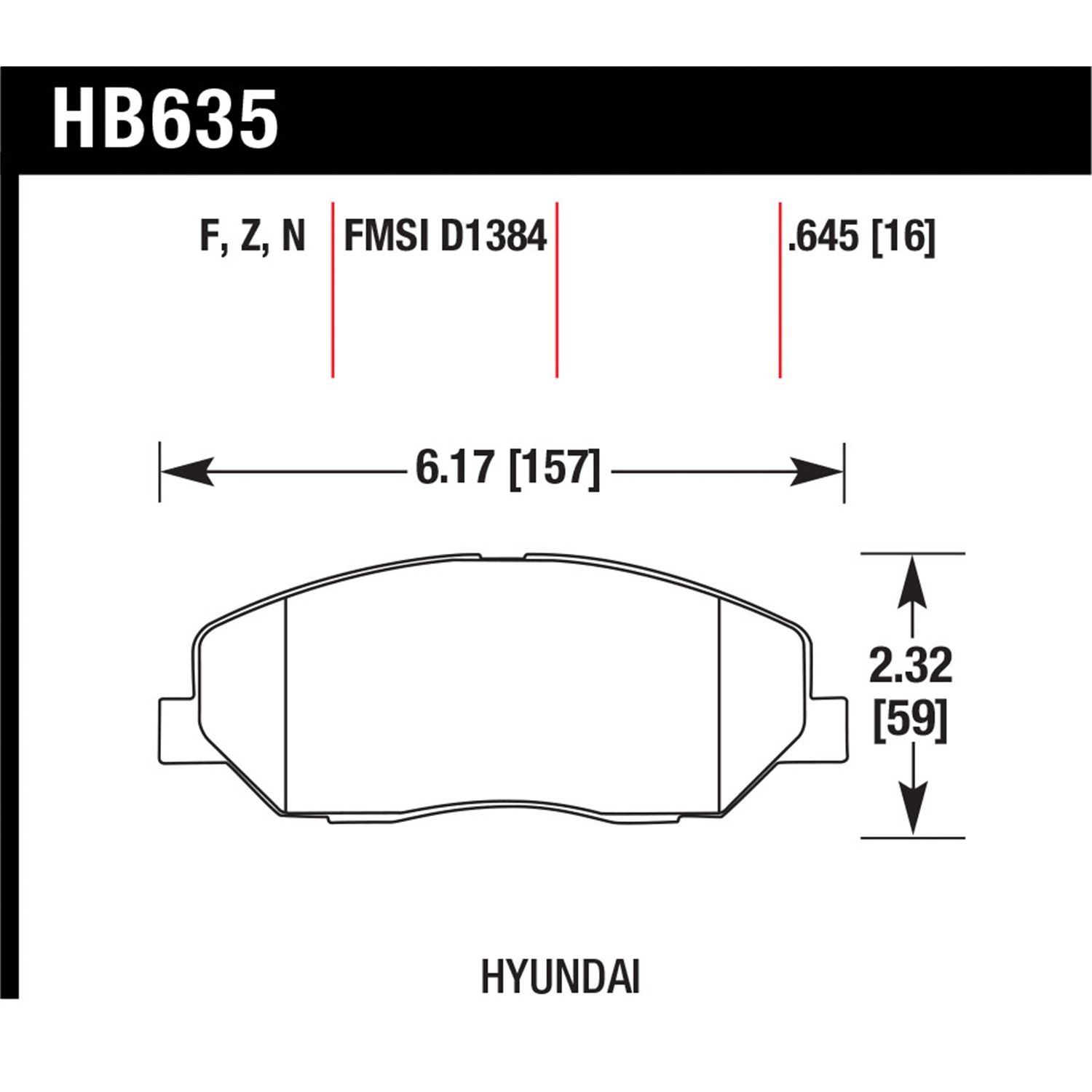 HPS Disc Brake Pad