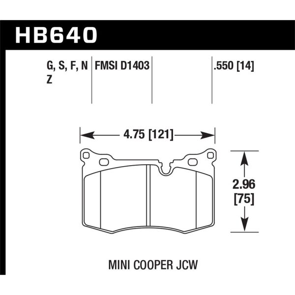 DTC-60 Disc Brake Pad