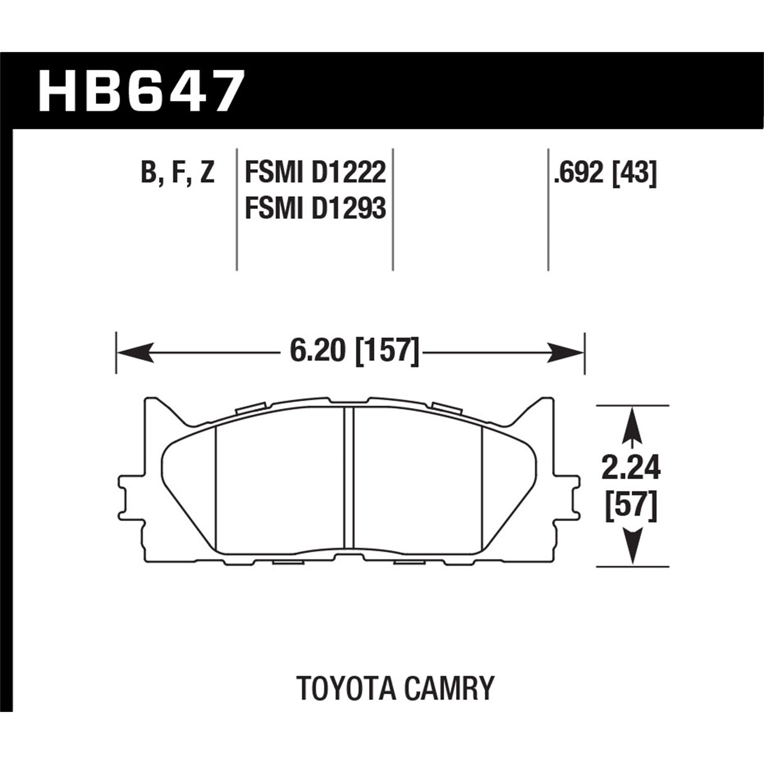 HPS 5.0 Disc Brake Pad