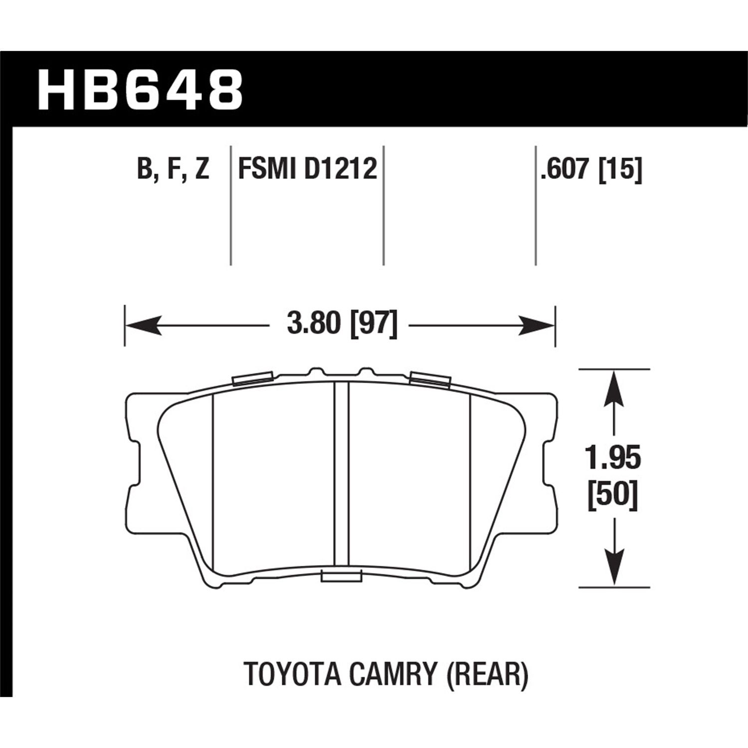 HPS 5.0 Disc Brake Pad