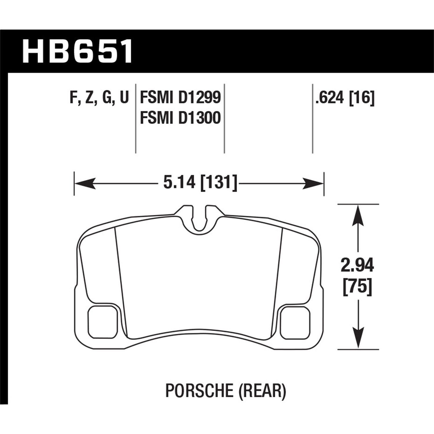 DTC-70 Disc Brake Pad