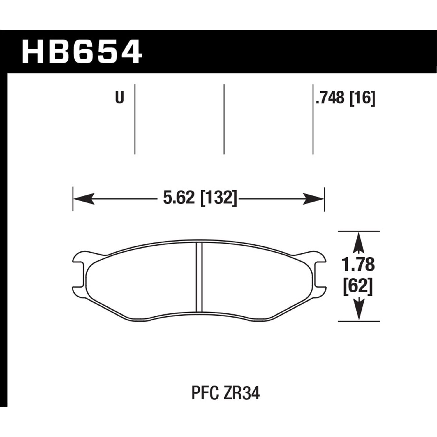 DTC-70 Disc Brake Pad