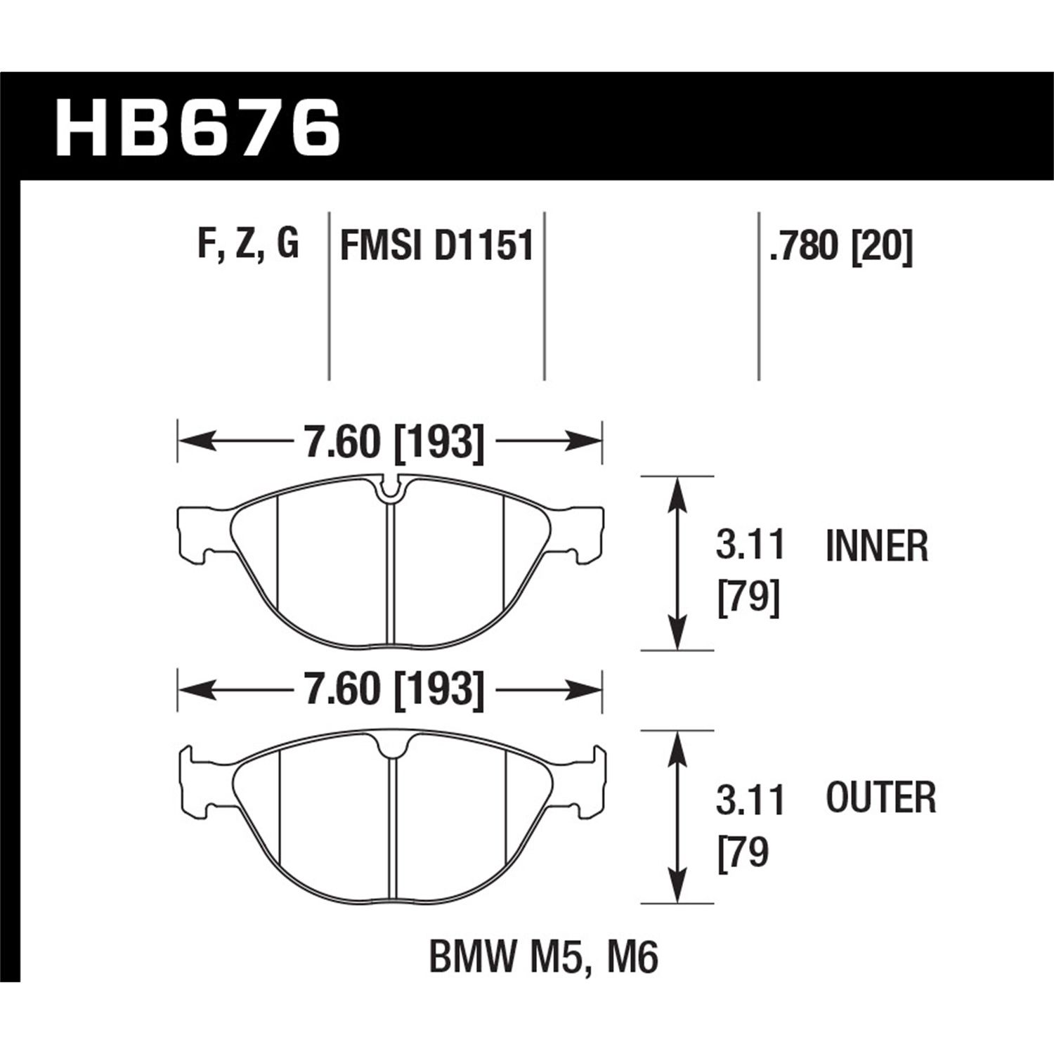 DTC-60 Disc Brake Pad