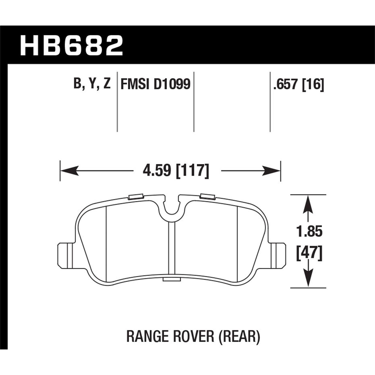 HPS 5.0 Disc Brake Pad