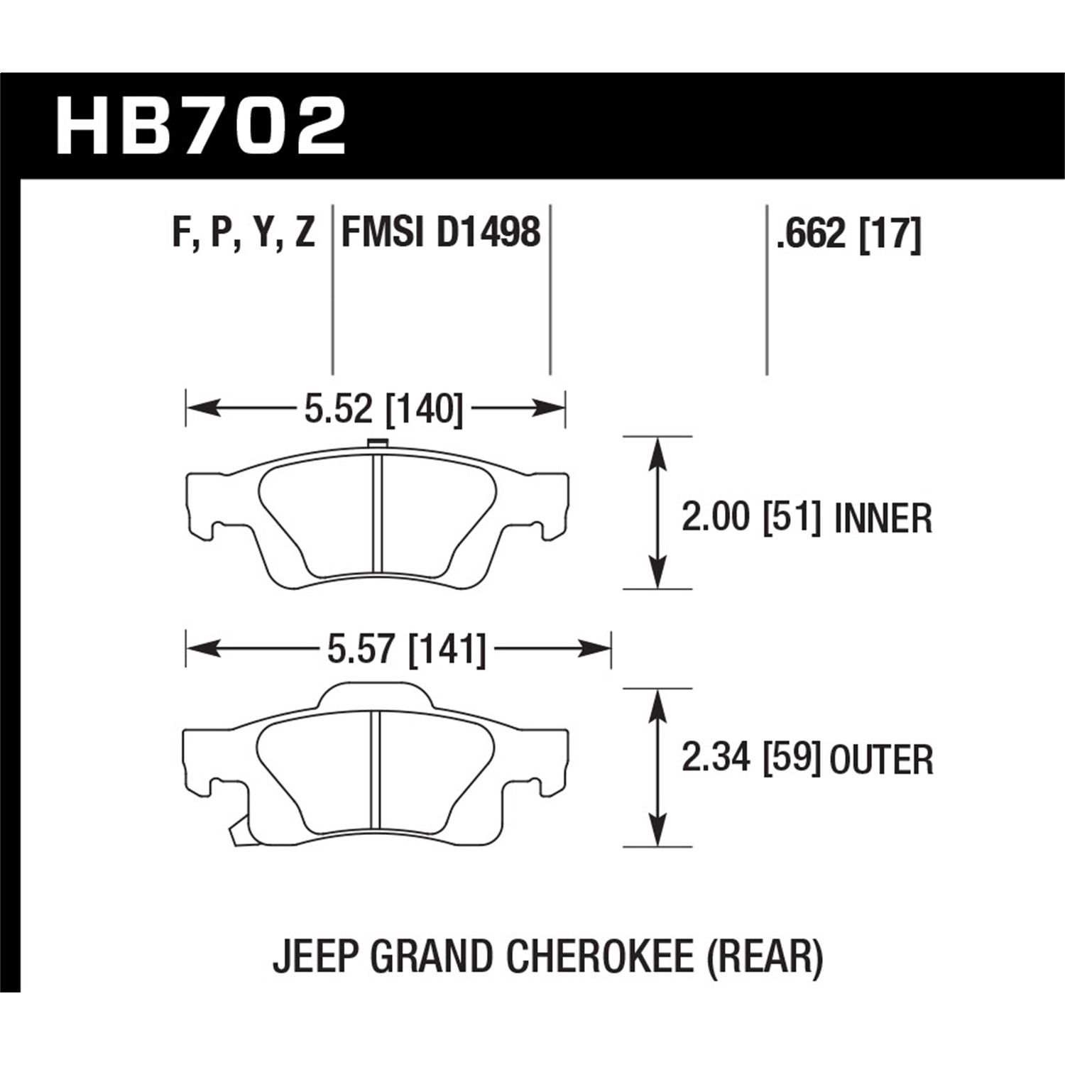 LTS Disc Brake Pad