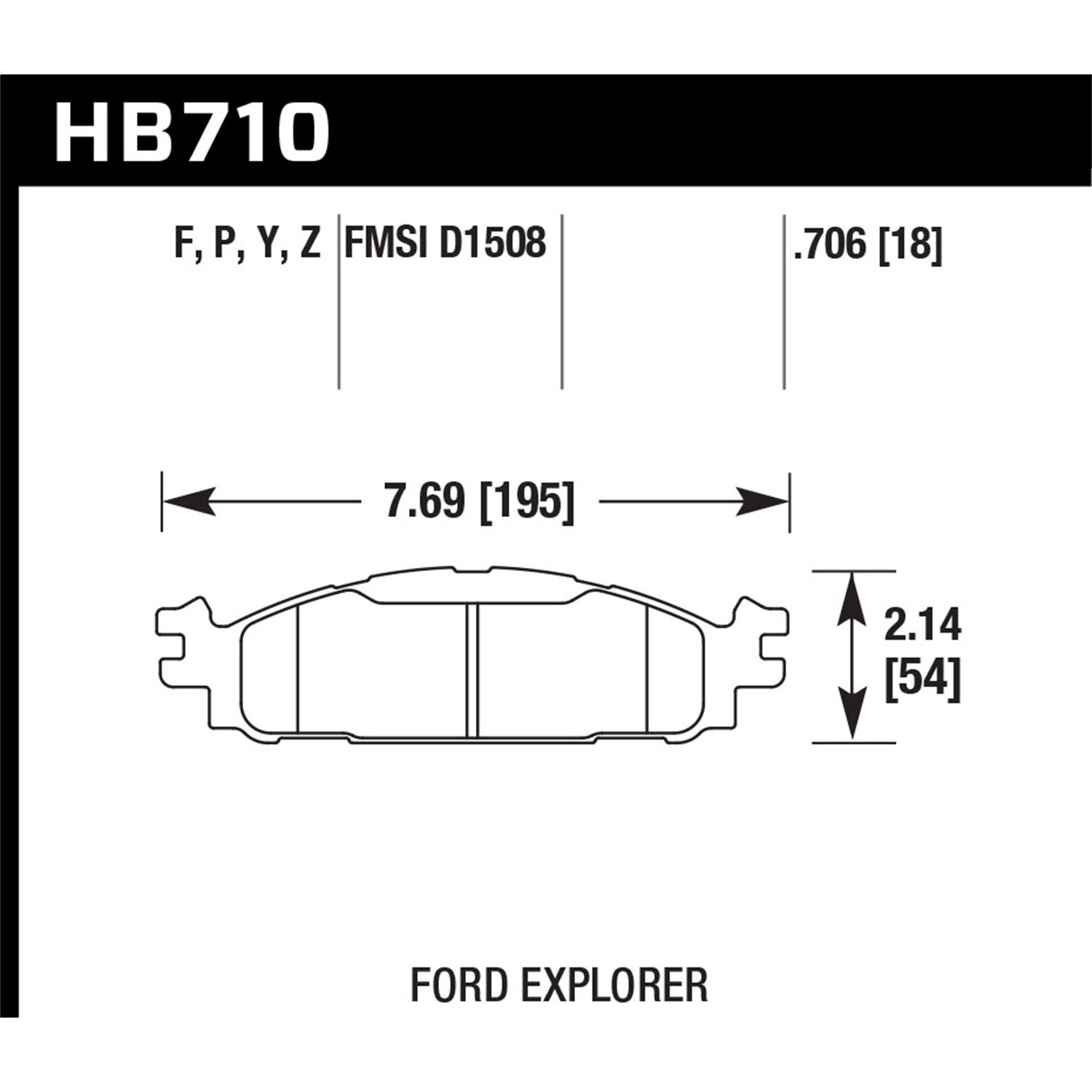 LTS Disc Brake Pad