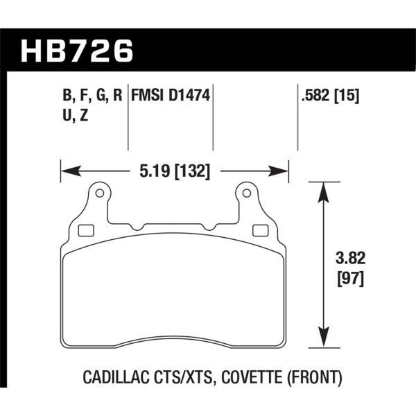 DTC-80 Disc Brake Pad