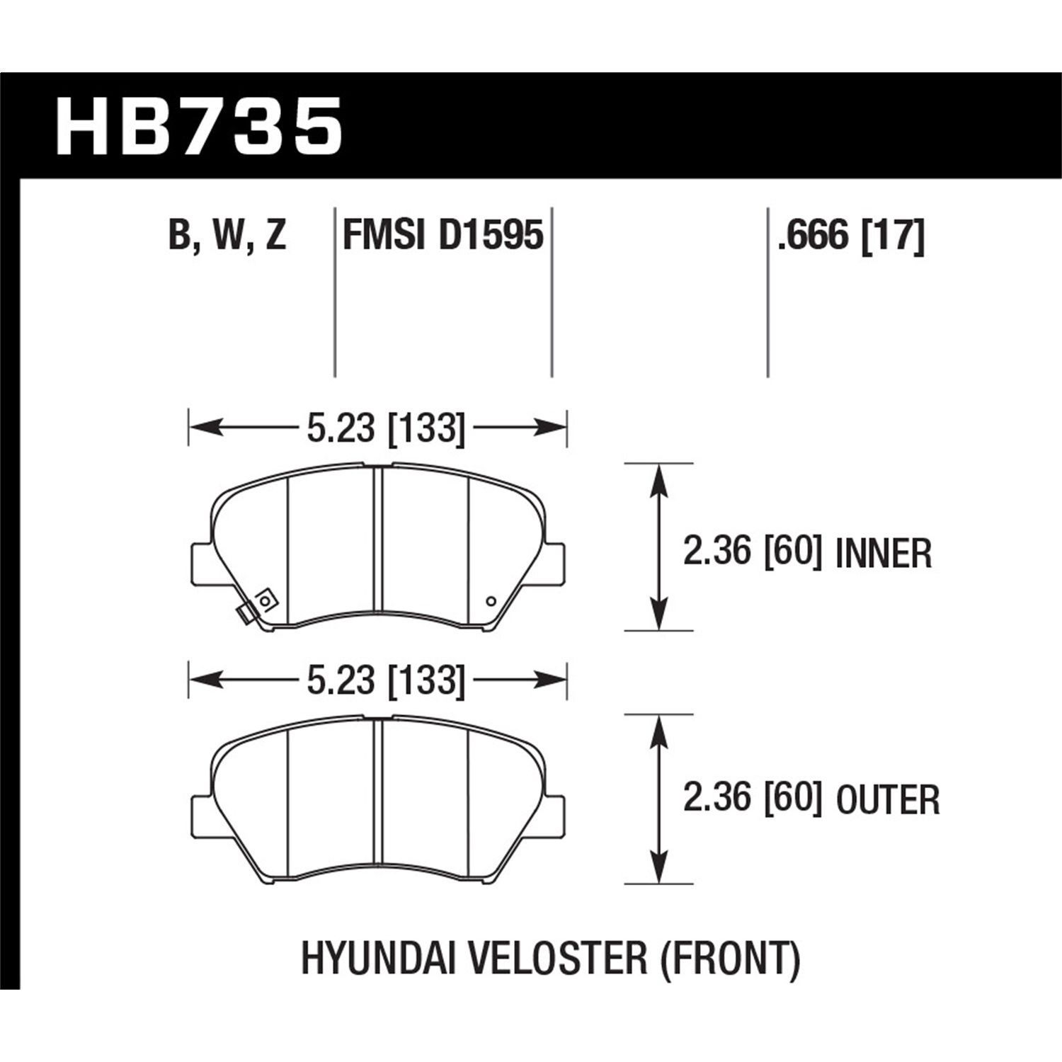 DTC-30 Disc Brake Pad