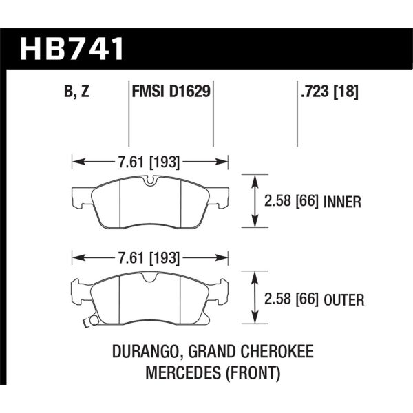 HPS 5.0 Disc Brake Pad