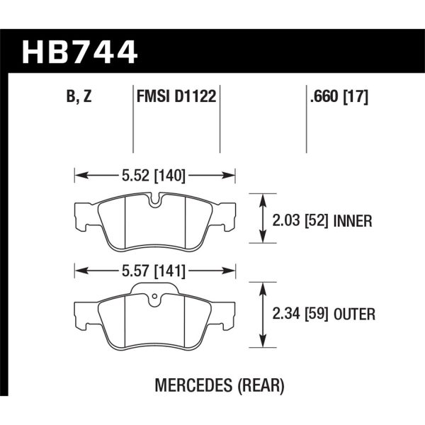 HPS 5.0 Disc Brake Pad
