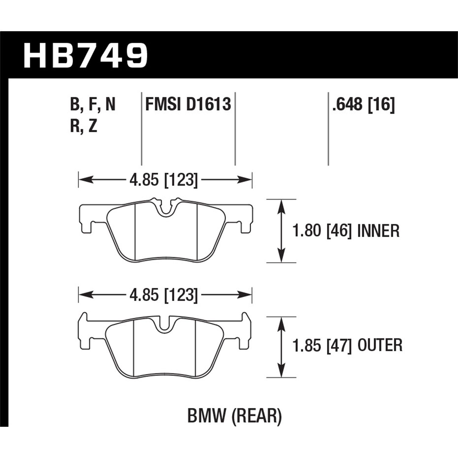 DTC-80 Disc Brake Pad