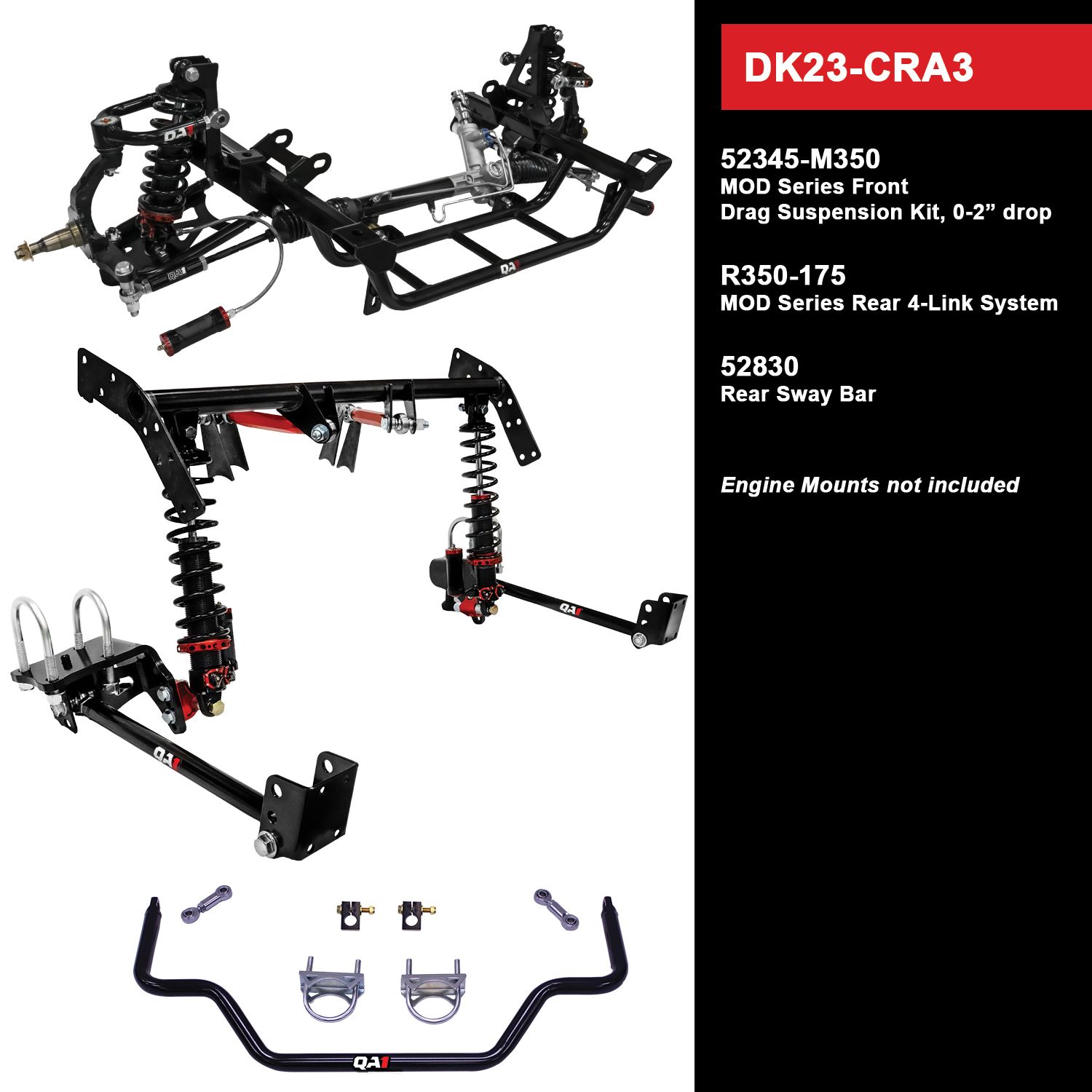 QA1 Suspension Kit DK23-CRA3