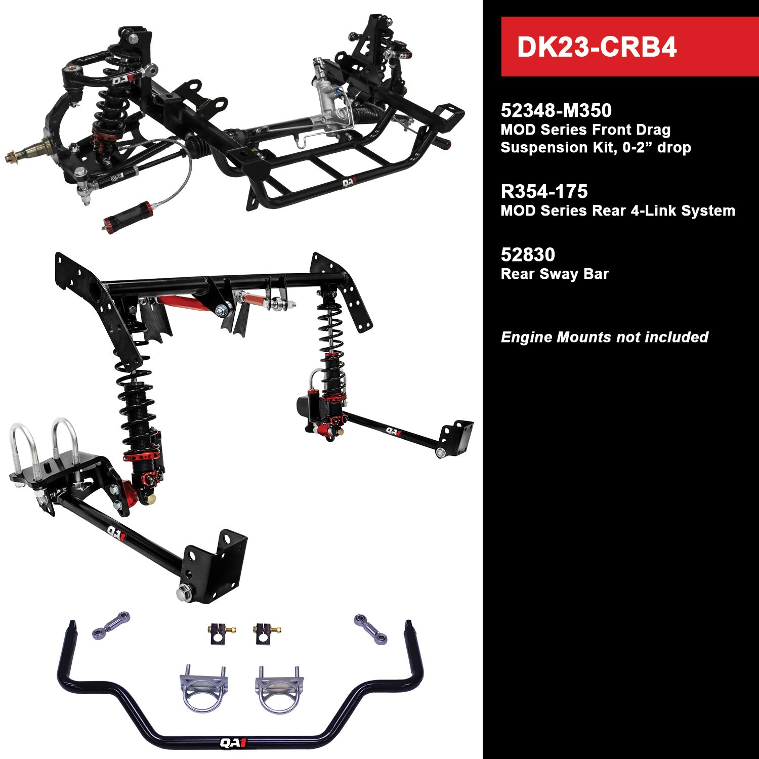 QA1 Suspension Kit DK23-CRB4