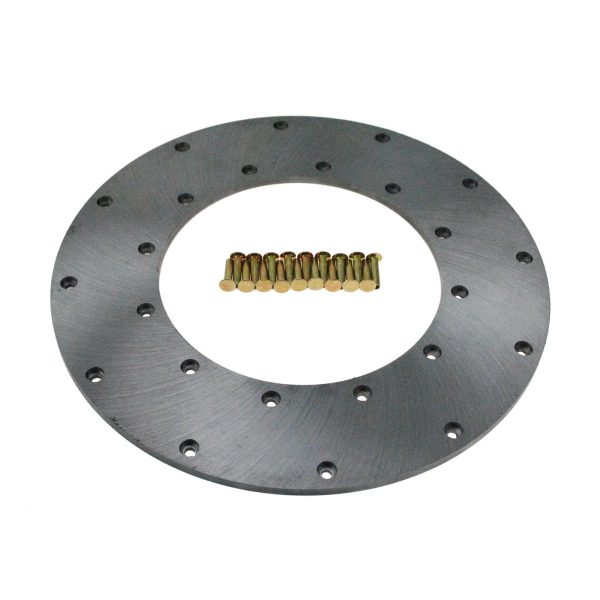 Heatshield Steel 27 Rivet Pattern 10.5" O.D. .140" Thick