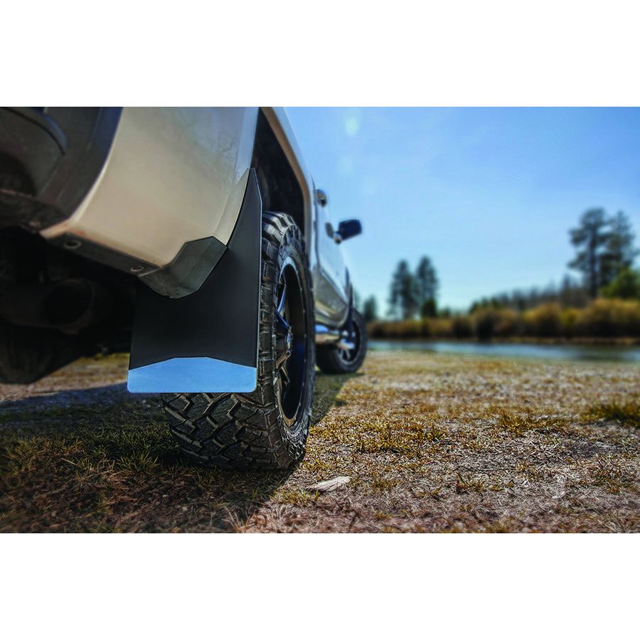 Universal Mud Flaps 12" Wide - Stainless Steel Weight