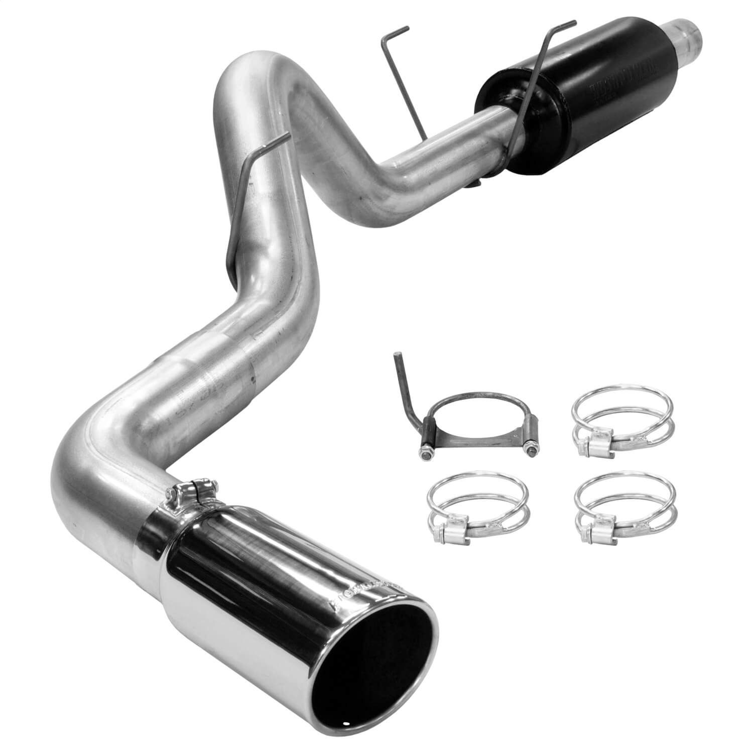 Flowmaster 19101 Cat-back System - Single Side Exit - AMT Pro Series - Moderate Sound