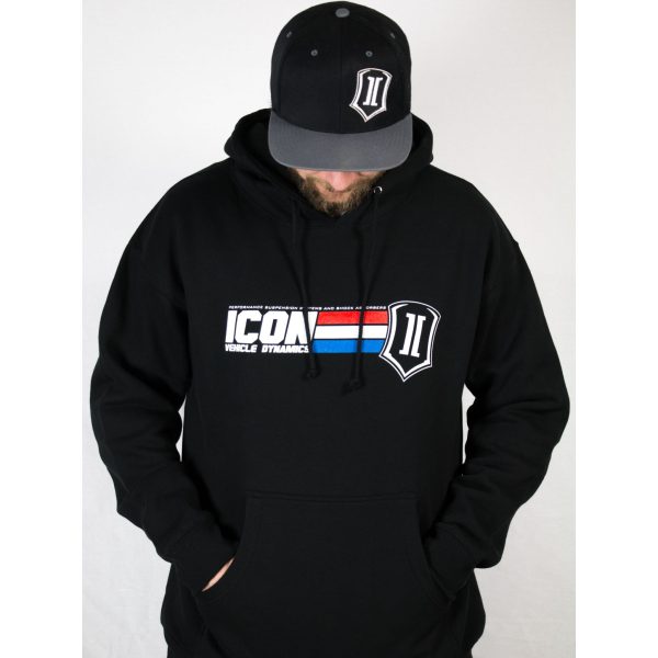 ICON GI HOODY BLACK - XXLARGE